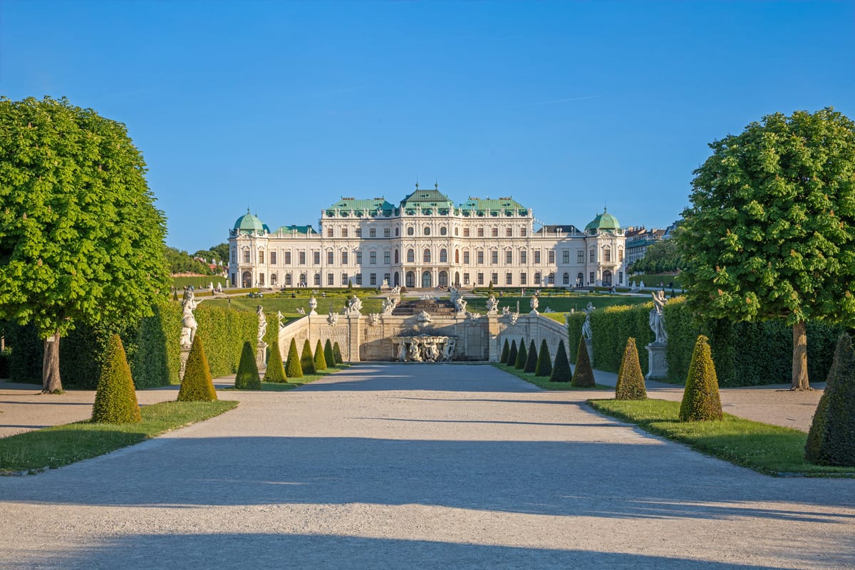 Oberes Belvedere Außenansicht_Johannes Stoll, Wien