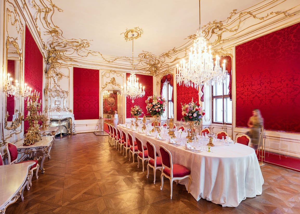 Sisi Museum Speisesaal 02© Schloß Schönbrunn Kultur- und Betriebsges.m.b.H. - Severin Wurnig_web-web